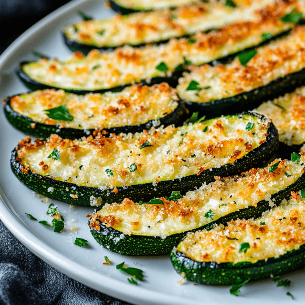 Crispy Baked Parmesan Zucchini: Your Easy Healthy Side!