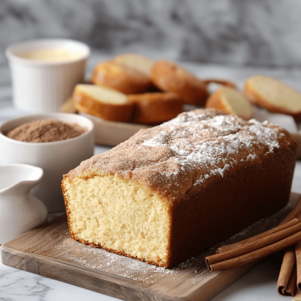 Deliciously Easy Cinnamon Donut Loaf that Everyone Will Love!