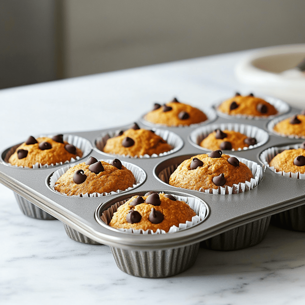 How could you resist Pumpkin Chocolate Chip Muffins for fall?