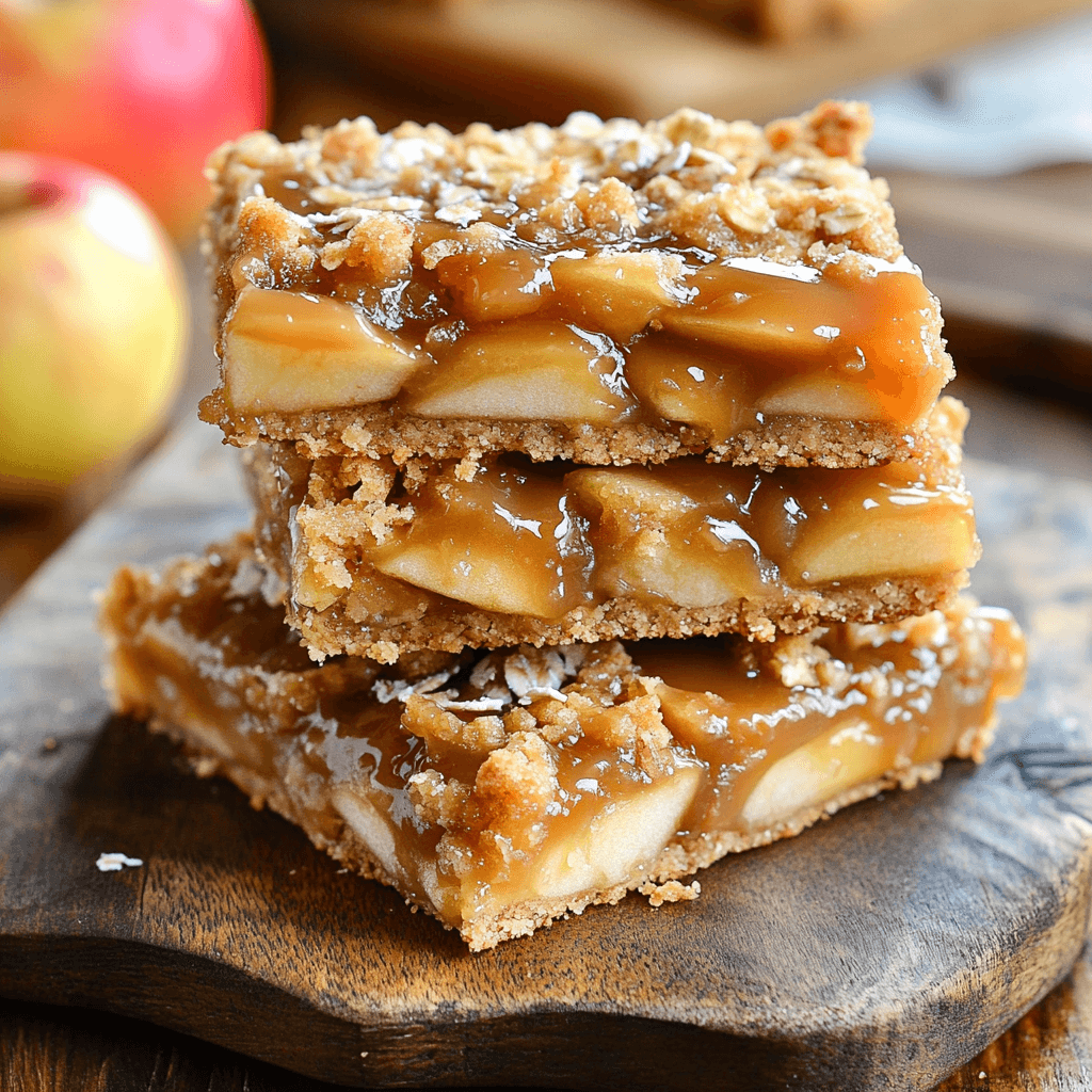 Irresistible Salted Caramel Apple Bars for Fall You’ll Love