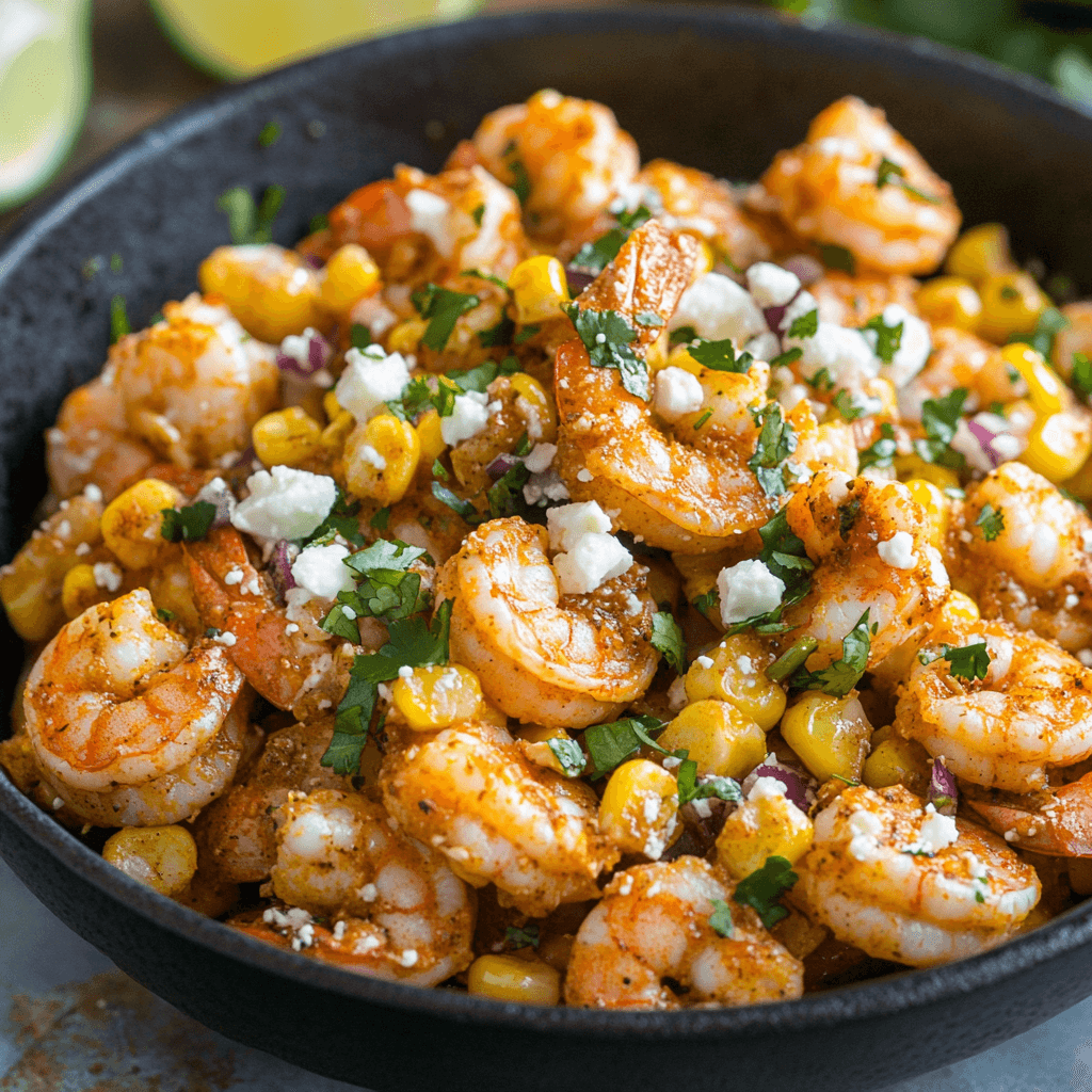 Mexican Street Corn and Shrimp: A Flavorful Delight!