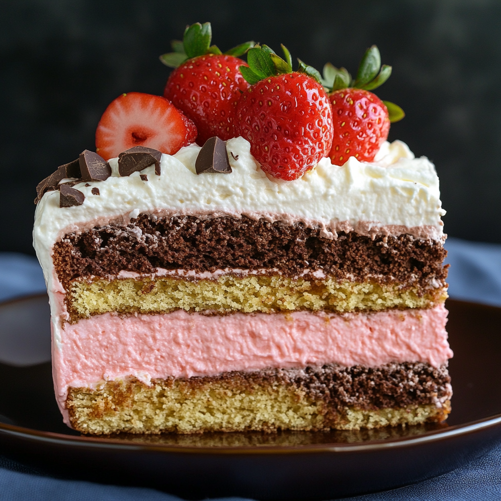 Neapolitan cake: Discover the secret to perfect layers!