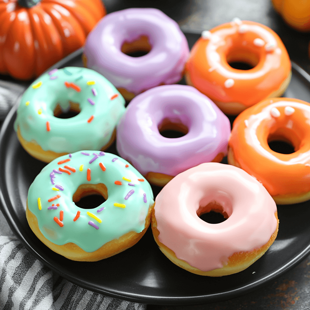 Pastel Halloween Donuts: A Sweet Twist on Tradition!