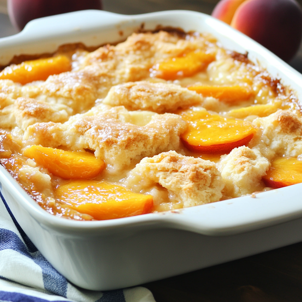 Peach Cobbler with Fresh Peaches: A Delicious Recipe!