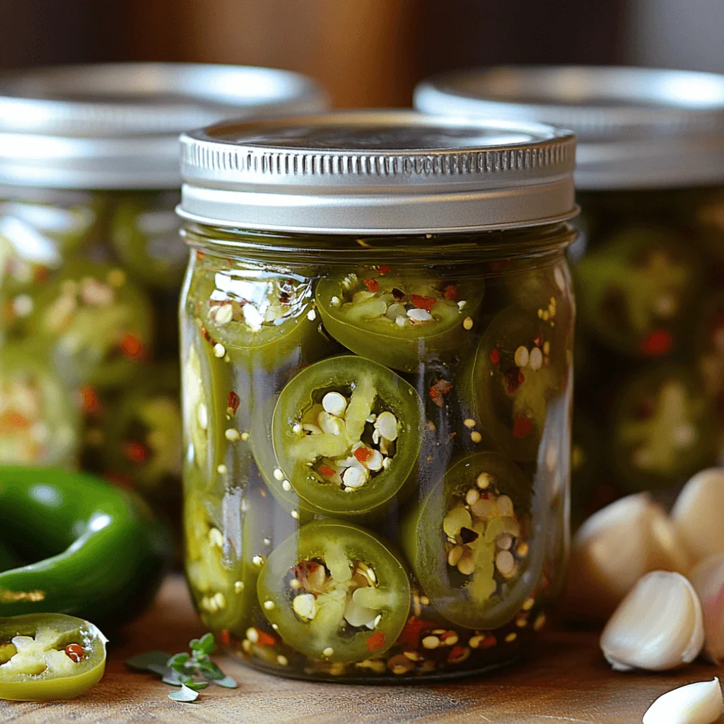 Pickled jalapenos add zest to your favorite dishes!