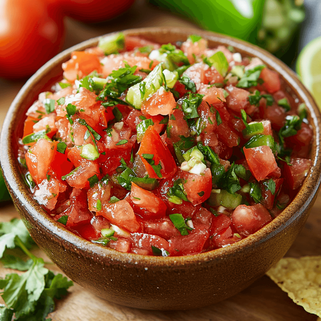 Salsa recipe with fresh tomatoes for ultimate flavor delight!