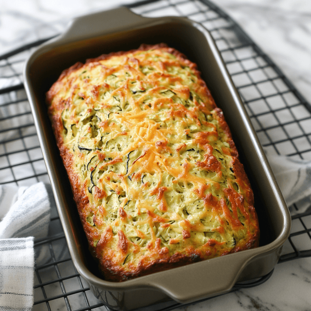 Savory Zucchini & Cheddar Breakfast Bread for Easy Mornings