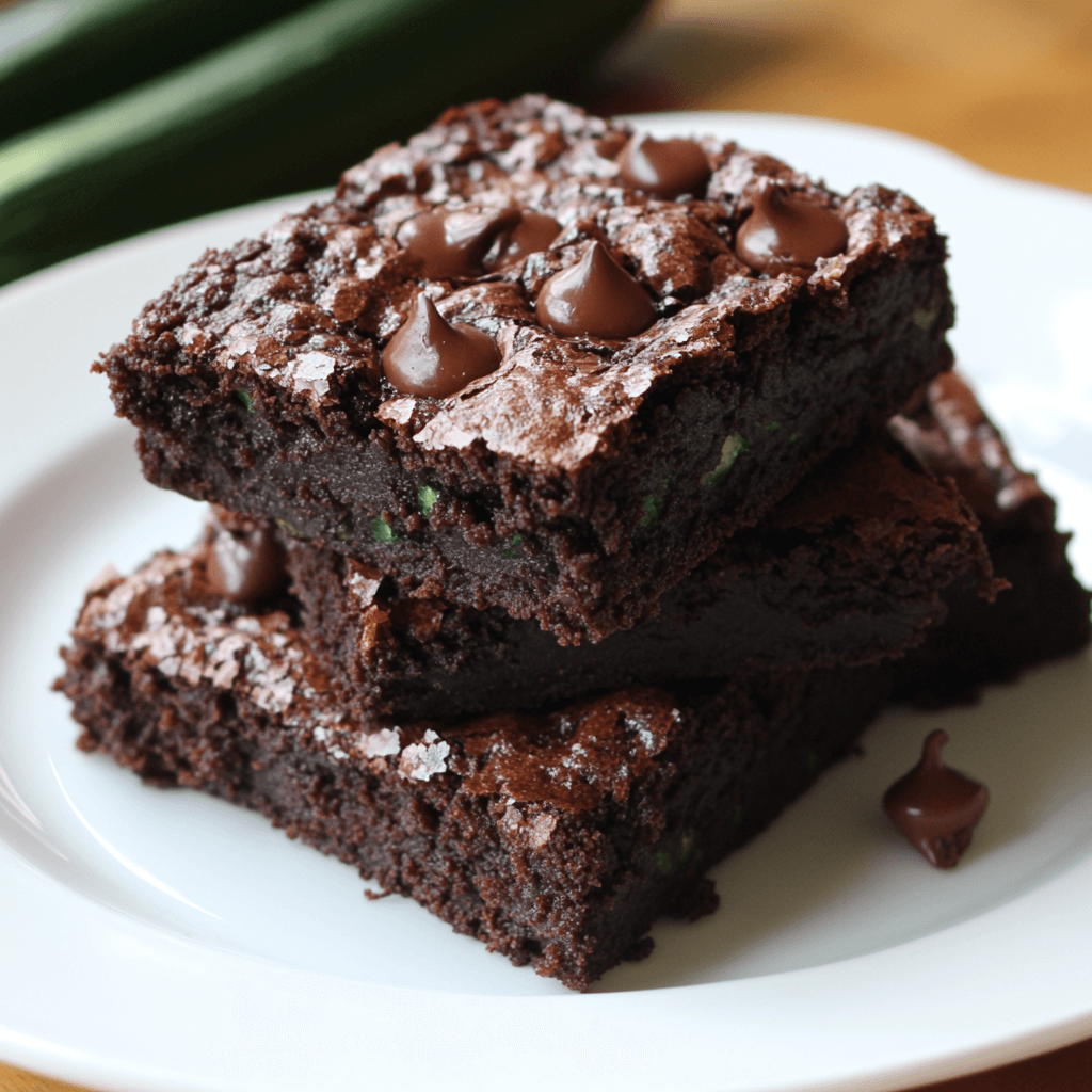 Zucchini brownies: Discover the secret to guilt-free indulgence!