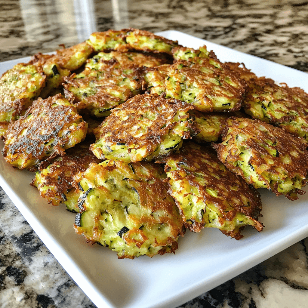 Zucchini fritters that will transform your meals!