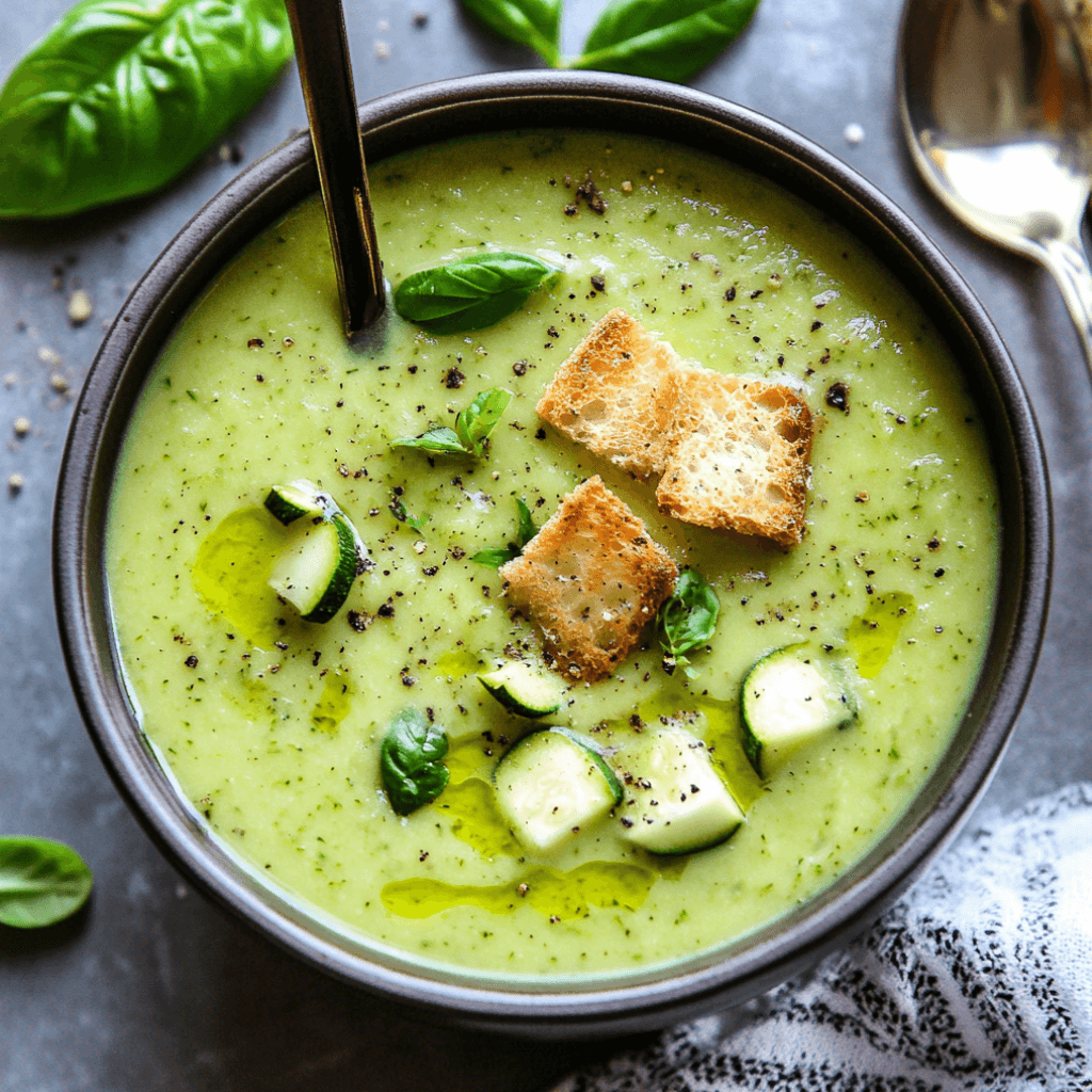 Zucchini soup recipes for a healthy and tasty meal!
