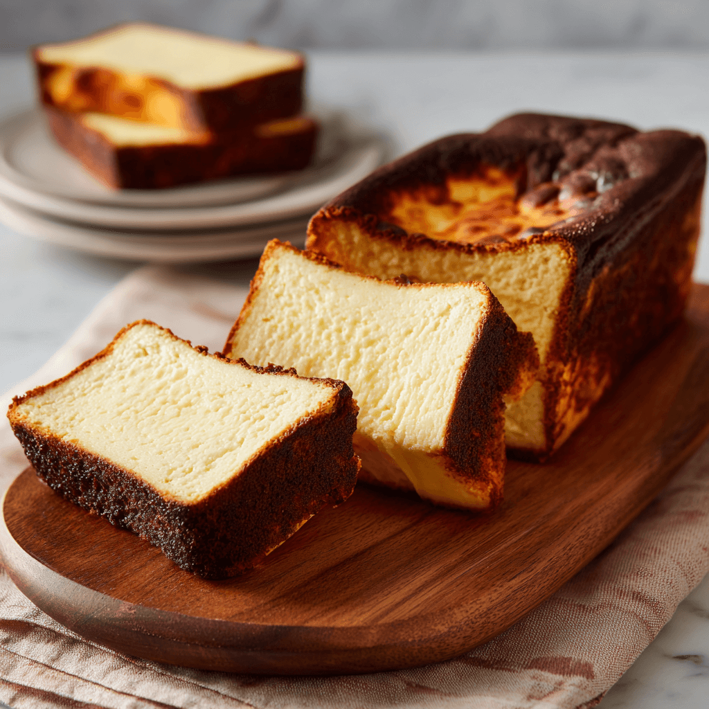 Basque Cheesecake Loaf Pan Kit: Bake Like a Pro!