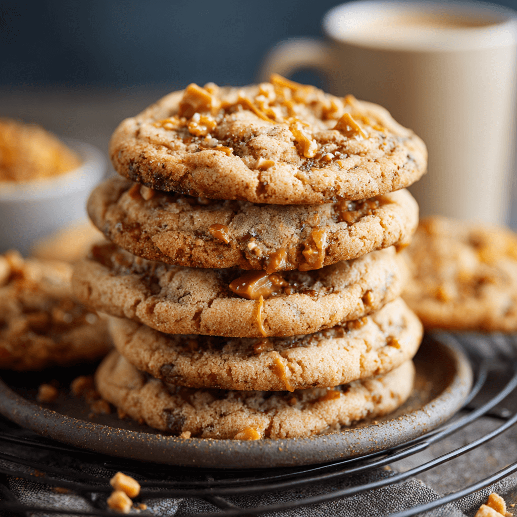 Brown Butter Coffee Toffee Cookies You Must Try Today!