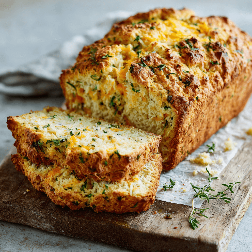 Cheddar and Herb Soda Bread: Bake Your Best Loaf Today!