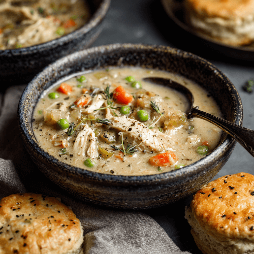 Chicken Pot Pie Soup Recipe: A Comforting Delight Awaits!