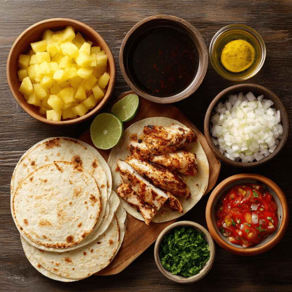 Chipotle Pineapple Chicken Tacos Recipe You Can't Resist!