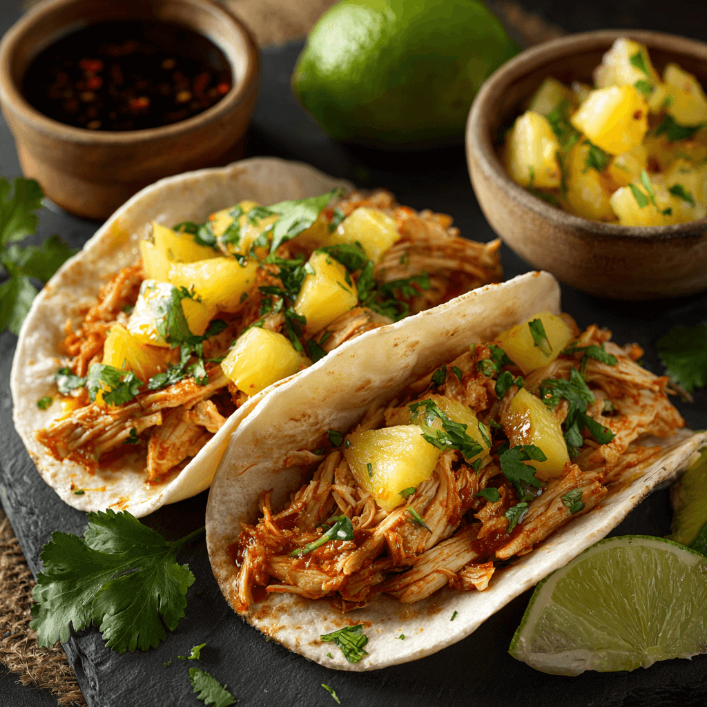 Chipotle Pineapple Chicken Tacos Recipe You Can't Resist!
