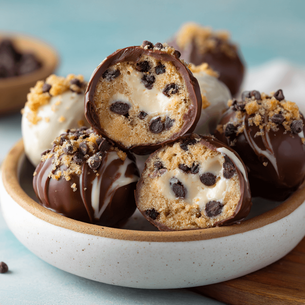 Chocolate Chip Cookie Dough Truffles: Indulge in Bliss!