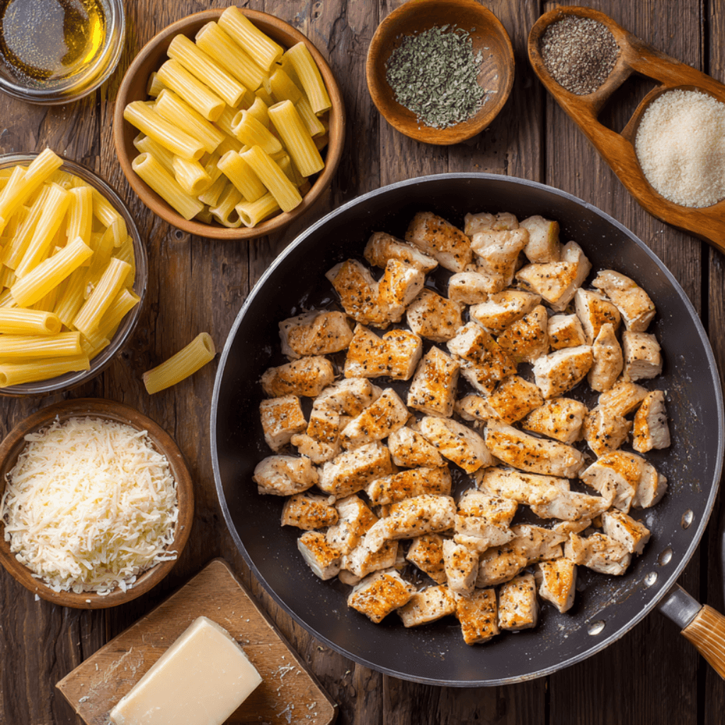 Easy Parmesan Chicken Pasta: A Simple, Delicious Recipe!