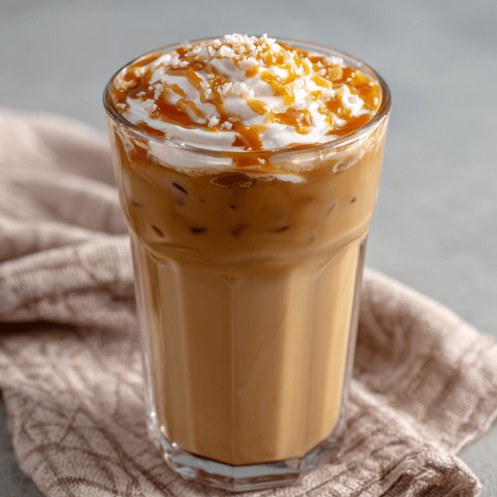 Homemade Iced Salted Caramel Coffee: Your Starbucks Secret!