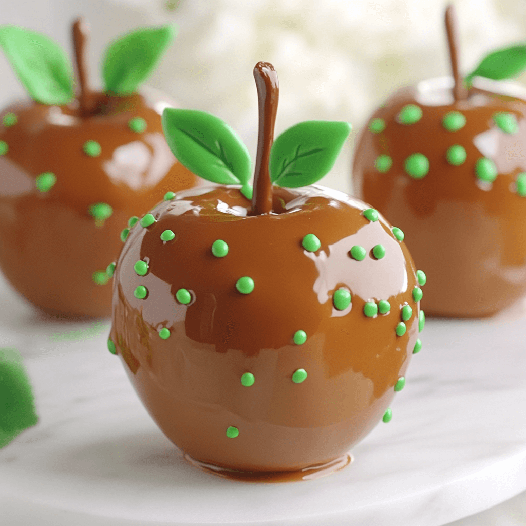 How to Make the Cutest Caramel Apple That Dazzles!