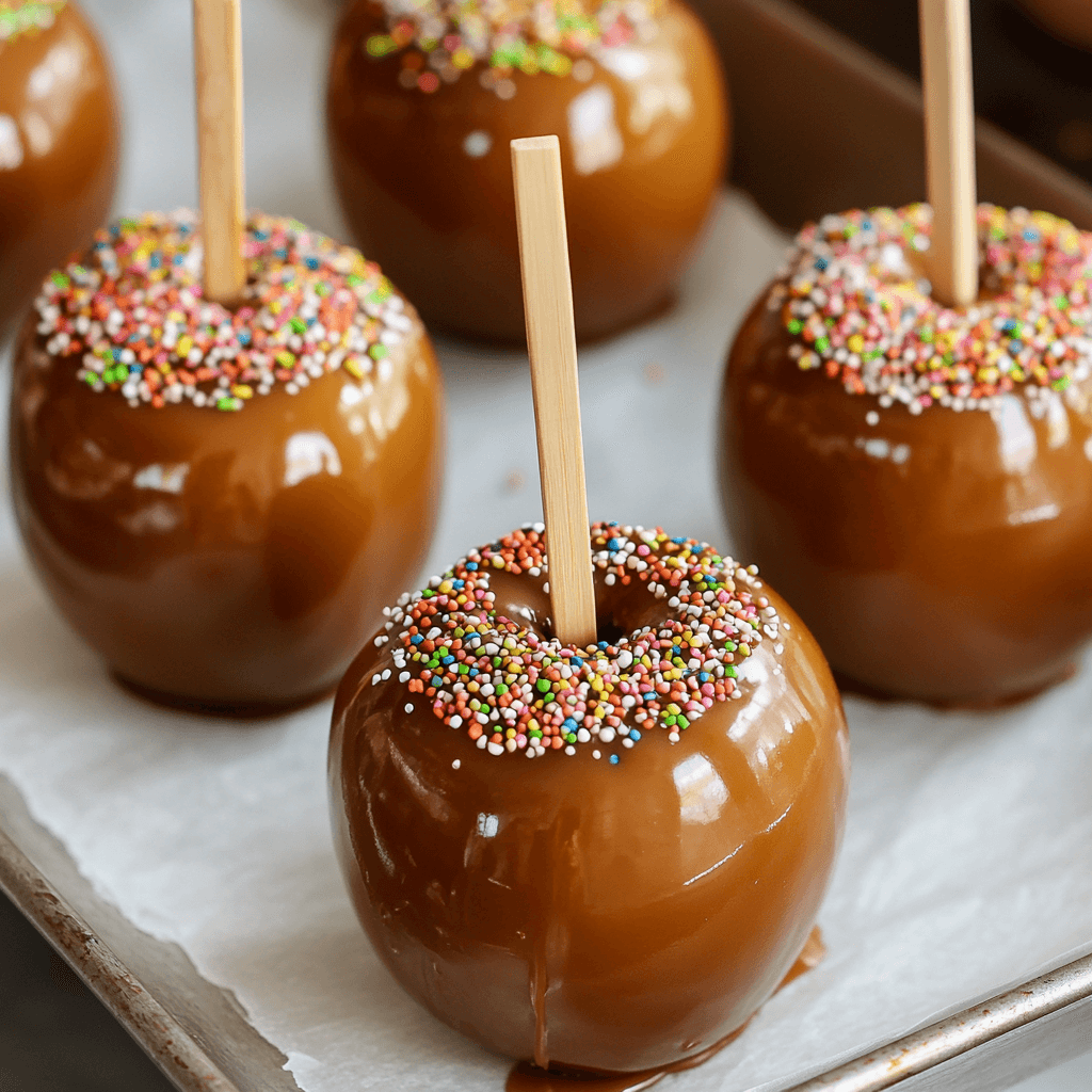 How to Make the Cutest Caramel Apple That Dazzles!