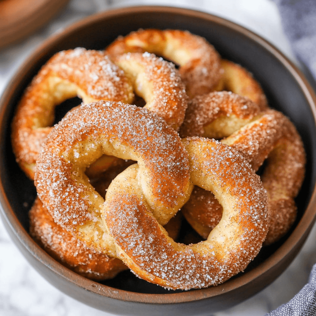 Irresistible Cinnamon Sugar Soft Pretzels You'll Crave!