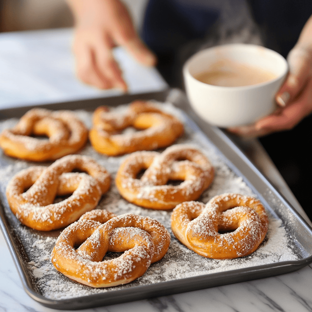Irresistible Cinnamon Sugar Soft Pretzels You'll Crave!
