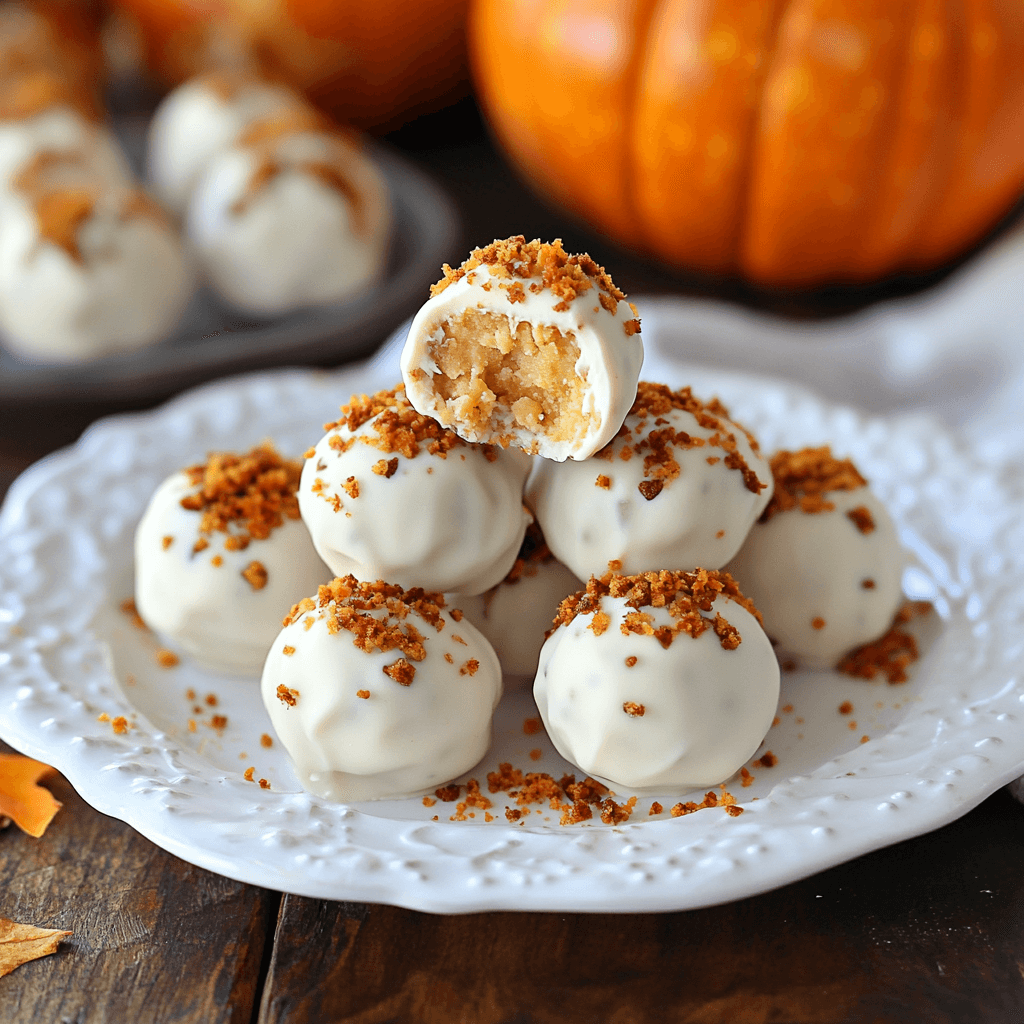 Pumpkin Cheesecake Truffles: Indulge in Fall's Treat!