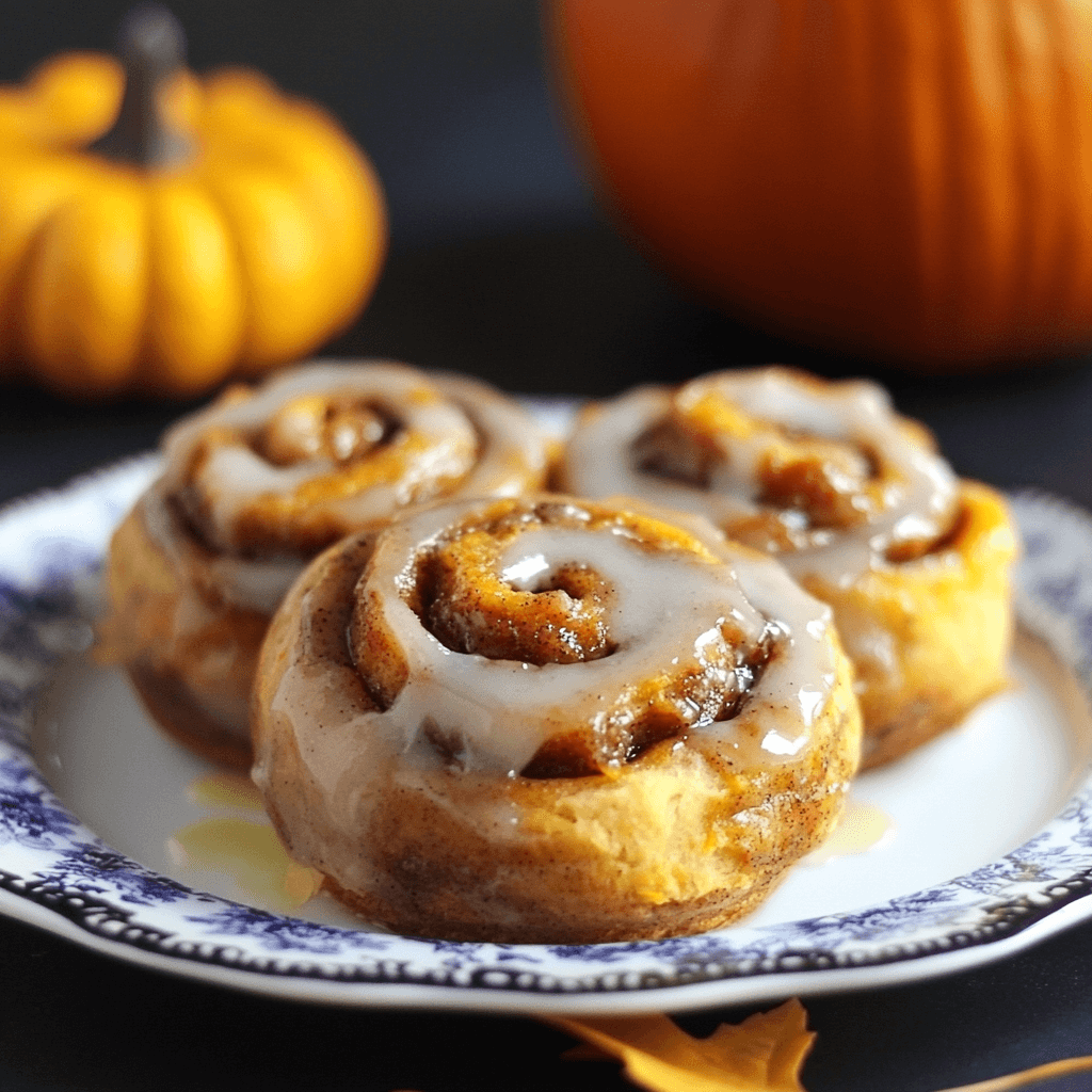 Pumpkin Cinnamon Rolls: Indulge in Fall's Sweet Delight!