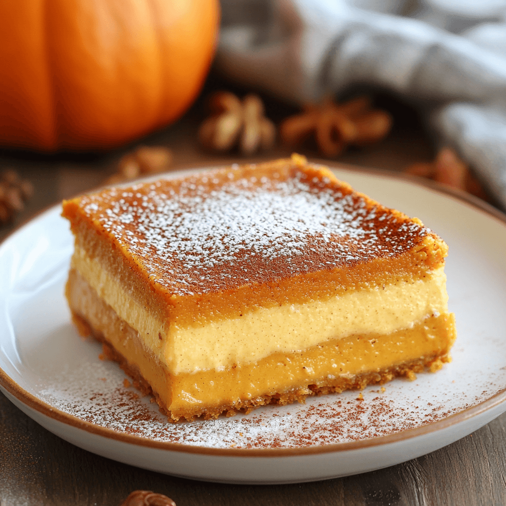 Pumpkin Magic Custard Cake Recipe That Will Delight You!