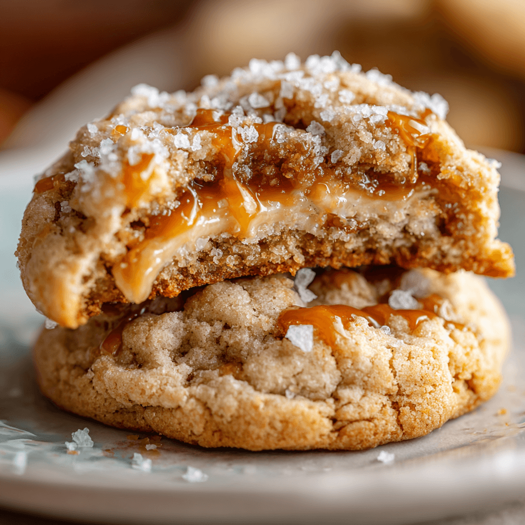 Salted Caramel Cheesecake Cookie (Crumbl Copycat) Recipe You’ll Love!