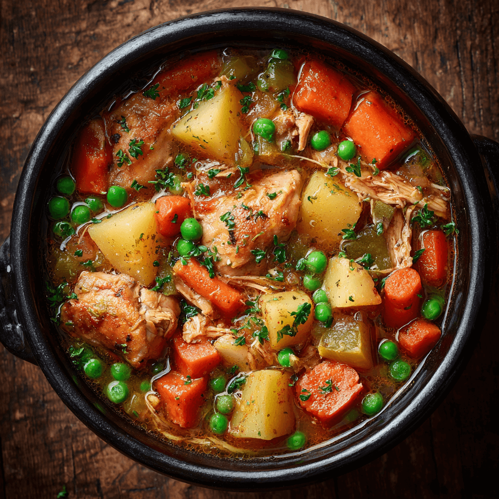 Slow Cooker Chicken Stew Recipe: A Cozy Dinner Delight!