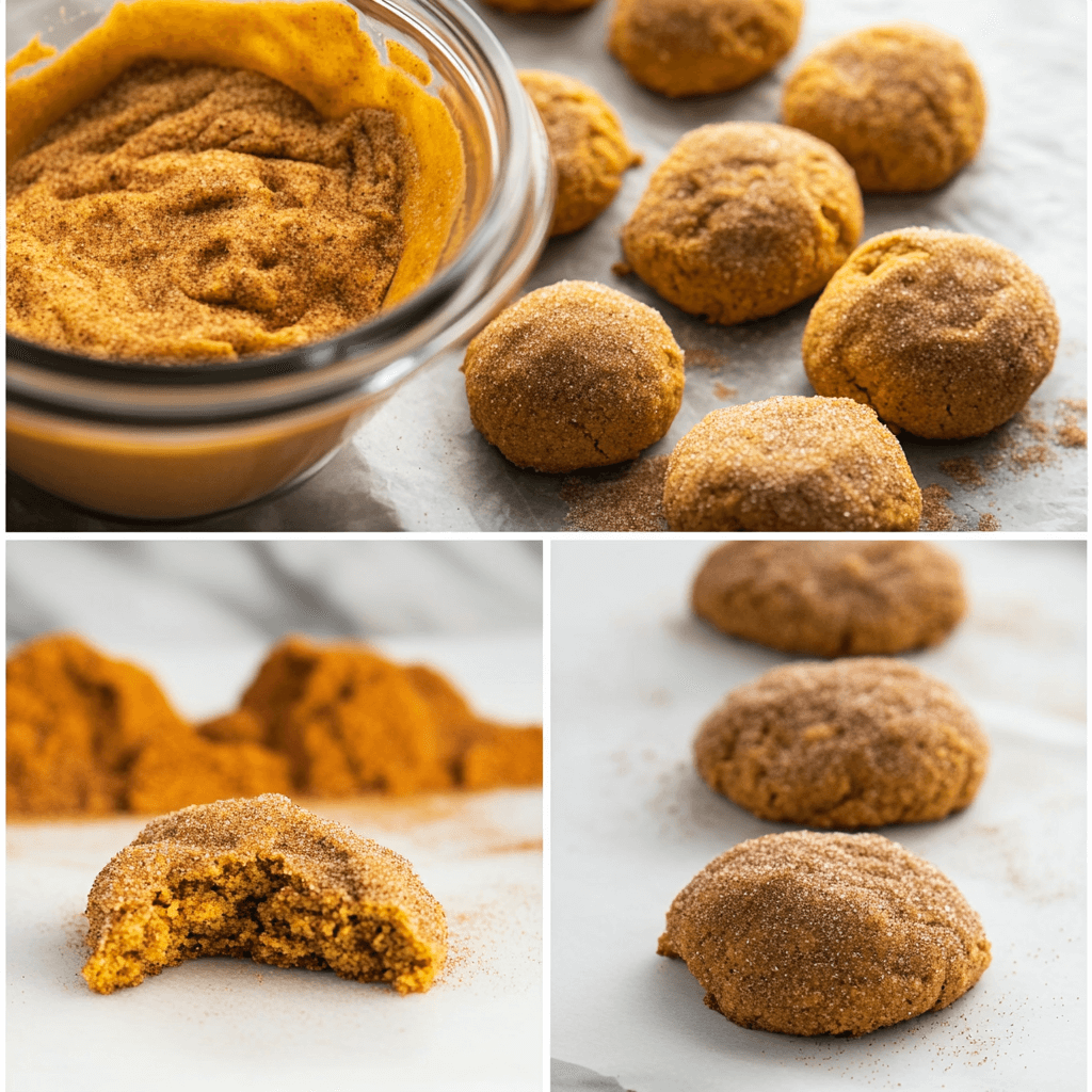 Soft, Thick, Chewy Pumpkin Snickerdoodle Cookies Await You!