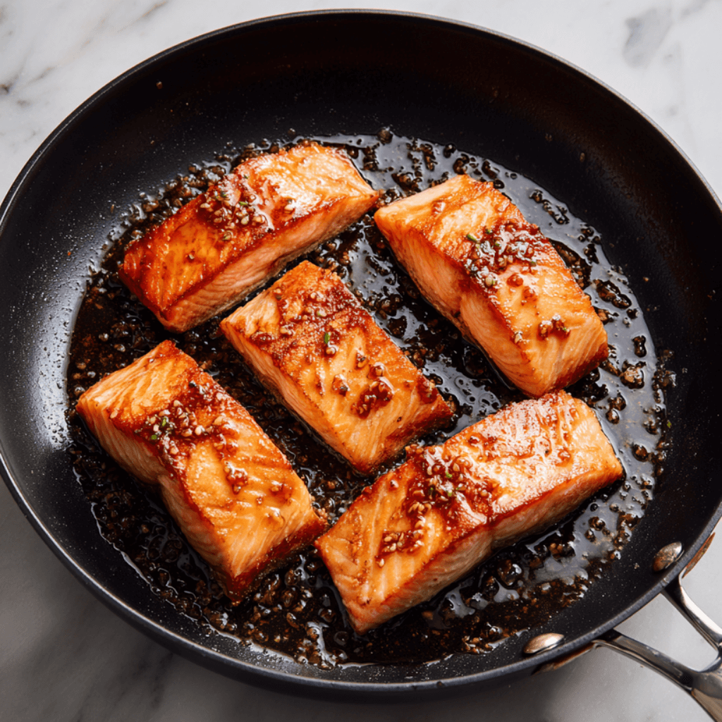 Crispy Honey Garlic Glazed Salmon Recipe You’ll Love!