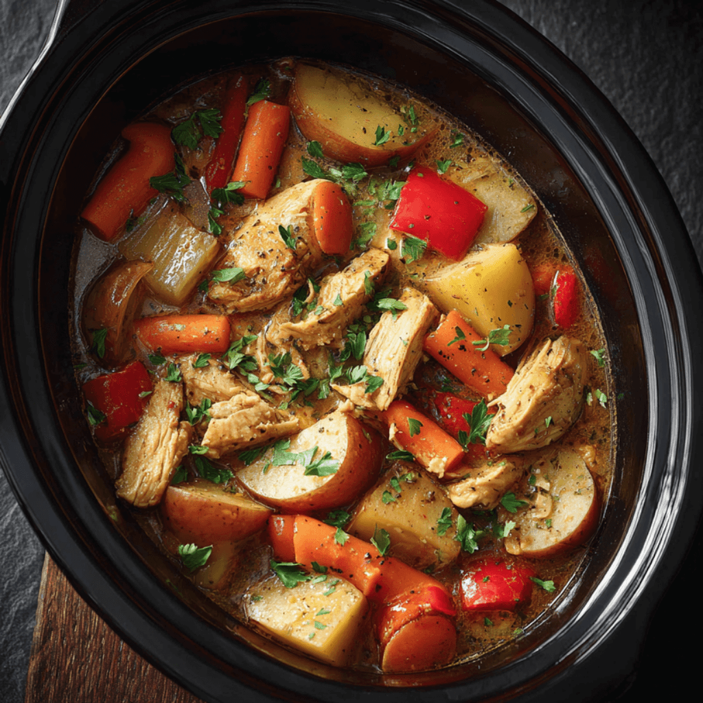 Slow Cooker Chicken Stew Recipe for Delicious Dinner Magic