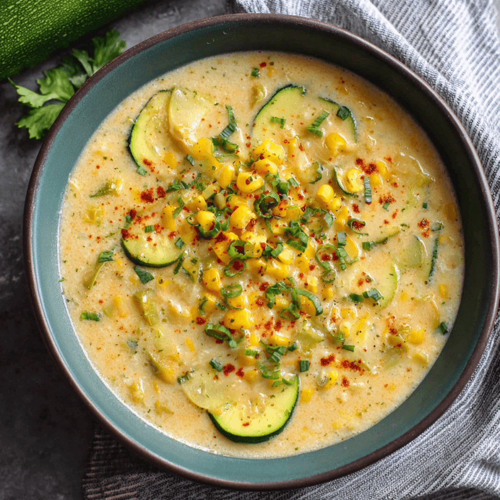 Zucchini Corn Chowder: A Creamy Delight Awaits You!