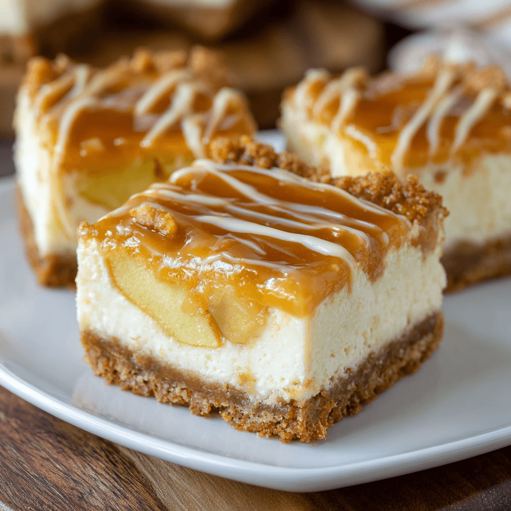 Caramel Apple Cheesecake Bars Recipe You'll Love to Make!