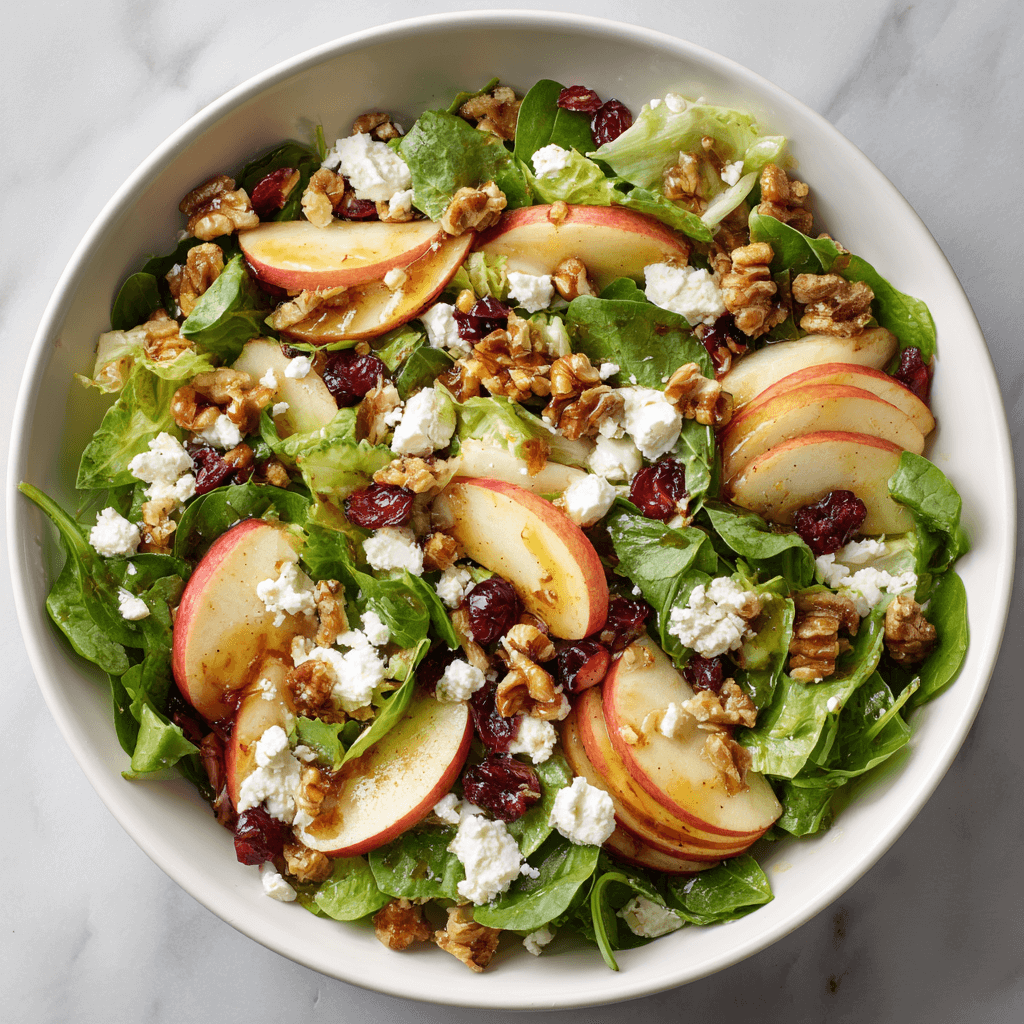 Autumn Harvest Honeycrisp Apple and Feta Salad Awaits!