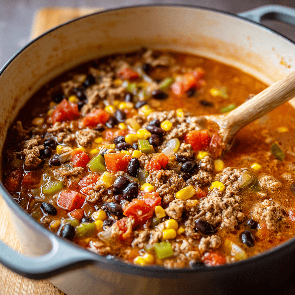 Creamy Taco Soup: Enjoy a Delicious Bowl Tonight!