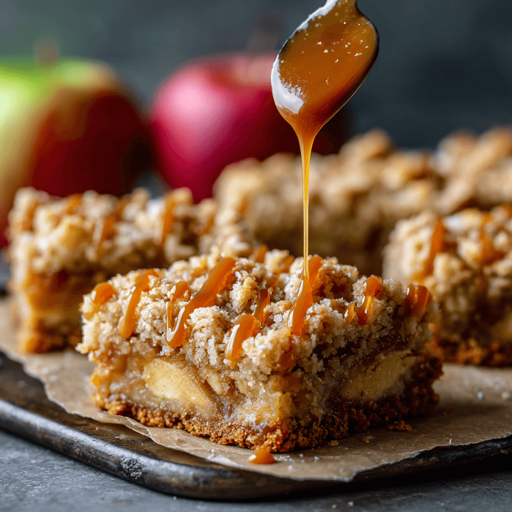 Irresistible Salted Caramel Apple Bars for Fall You’ll Love!