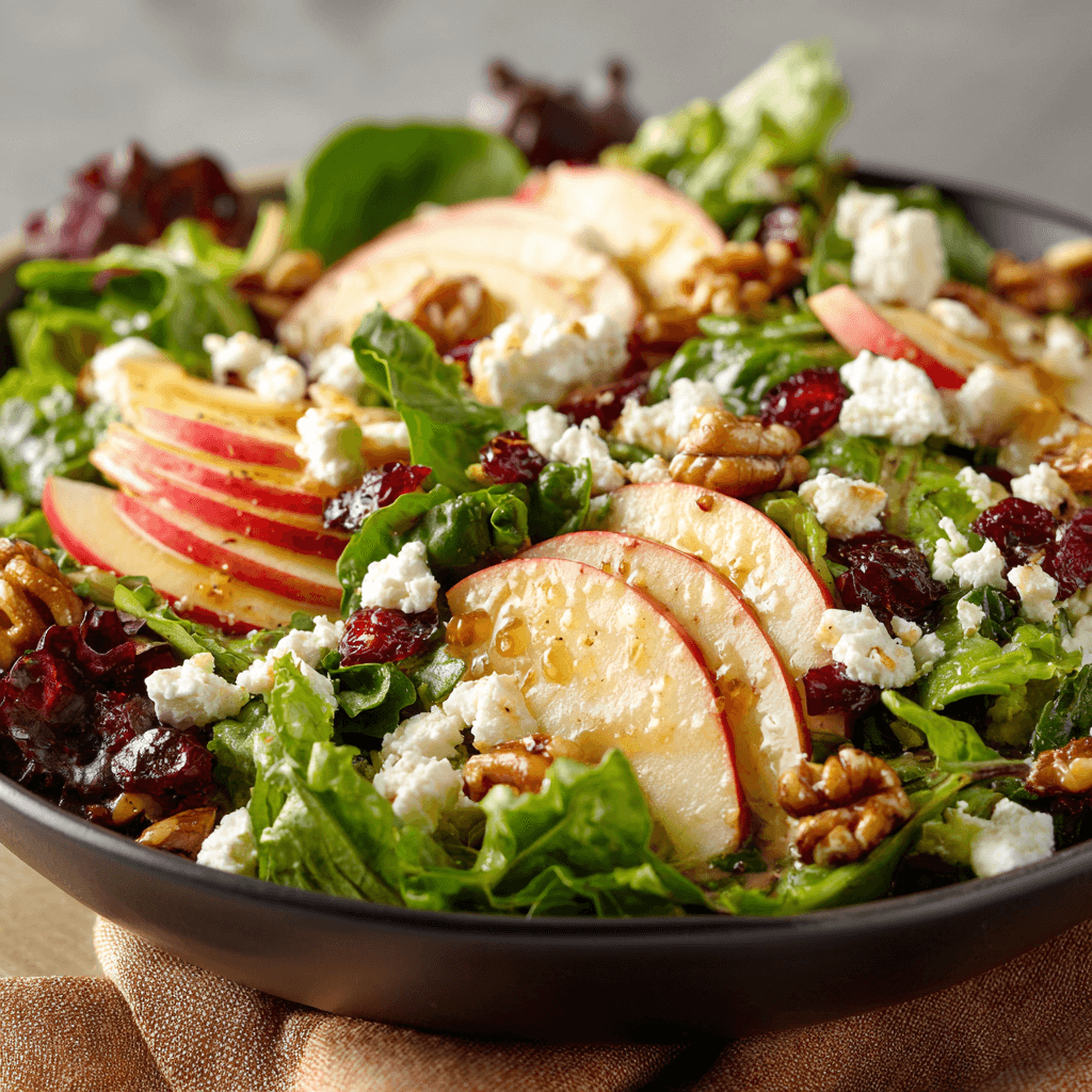 Autumn Harvest Honeycrisp Apple and Feta Salad Awaits!
