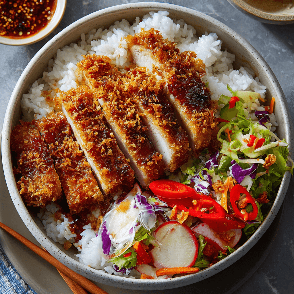 Crispy Japanese Katsu Bowls: Discover the Secret Recipe!