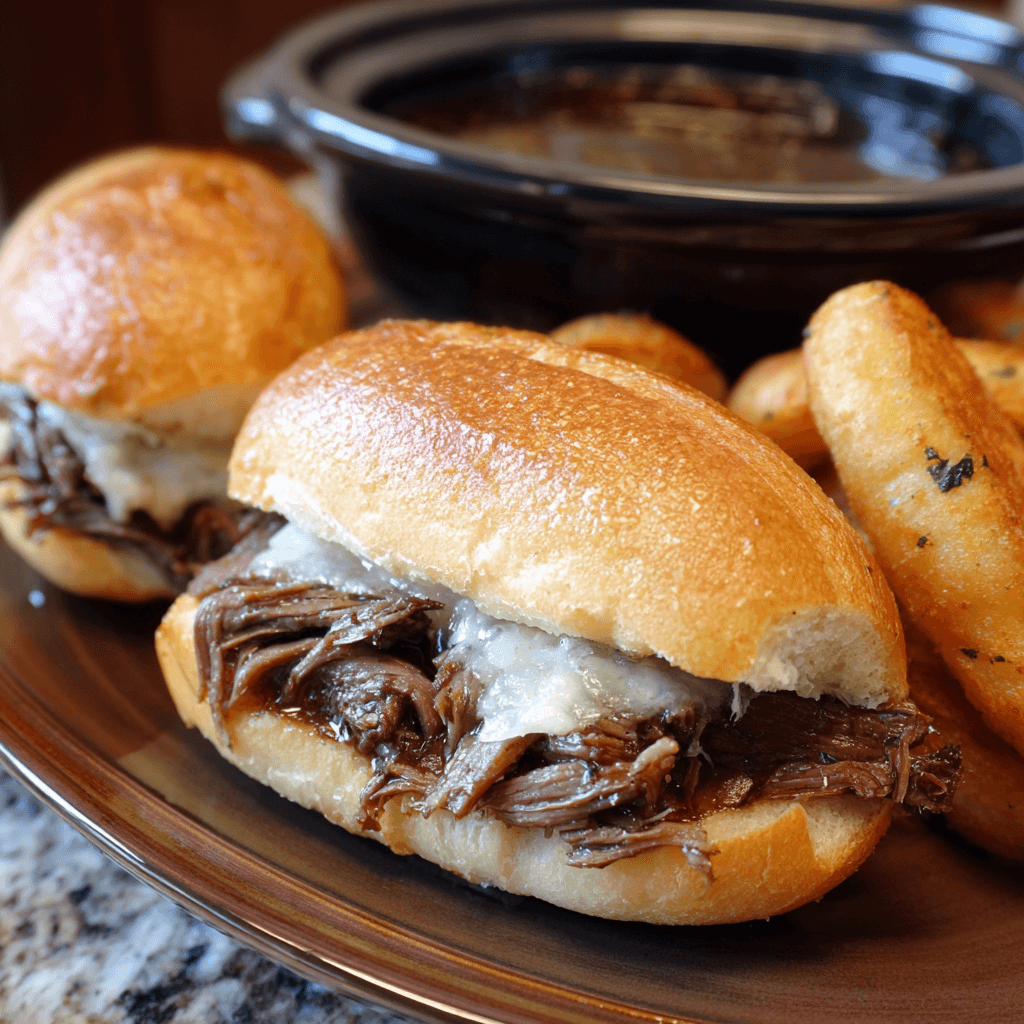 Crockpot French Dip Sandwiches: Discover the Secret Flavor!