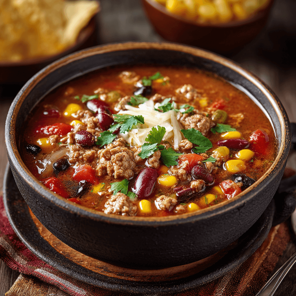 Hearty Taco Soup Recipe That Everyone Will Love!