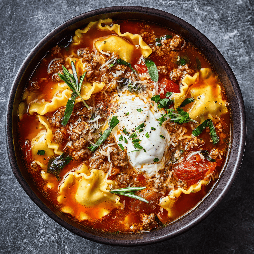 Lasagna Soup: Discover the Comfort of This Cozy Dish!