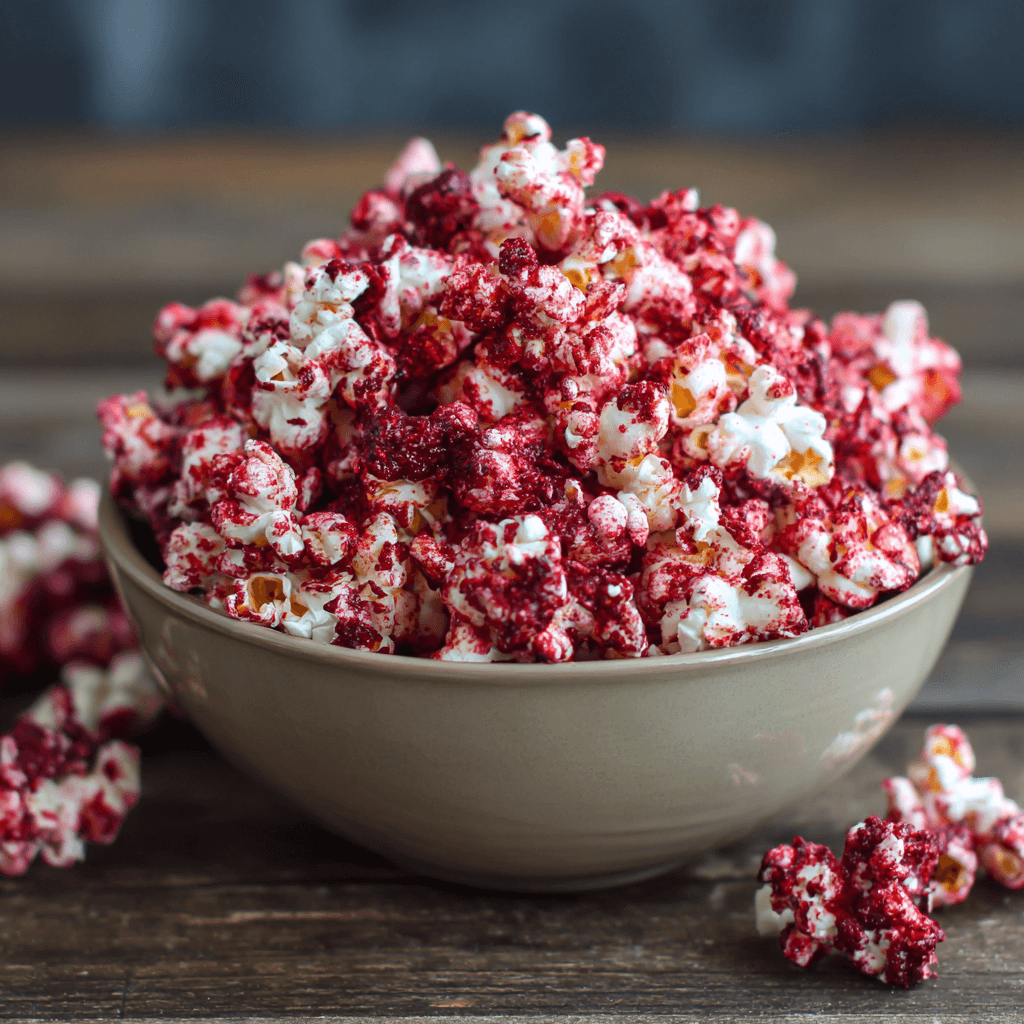 Bloody Red Velvet Popcorn: A Spooky Treat You’ll Love!