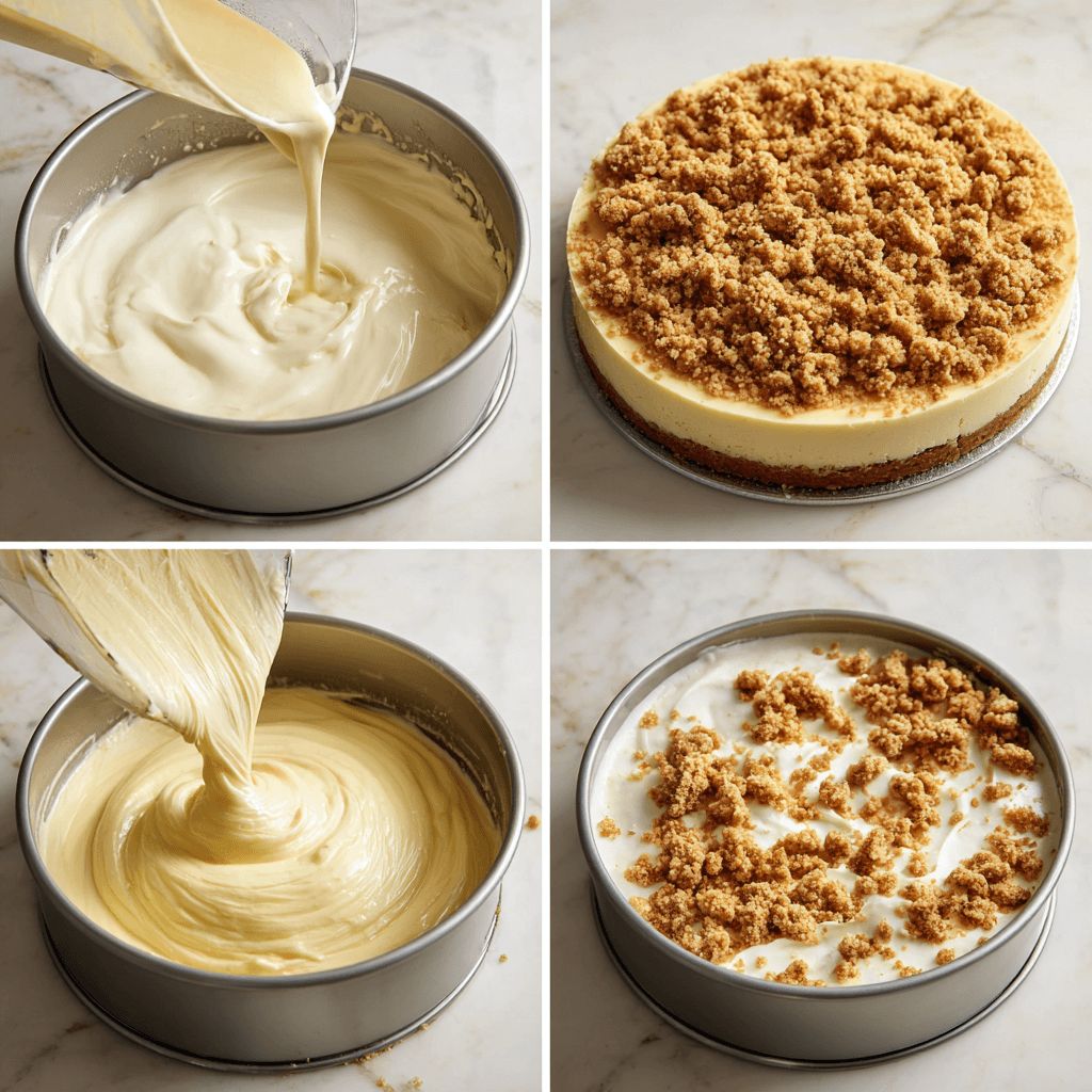 Apple Crumble Cheesecake: A Delicious Dessert Delight!