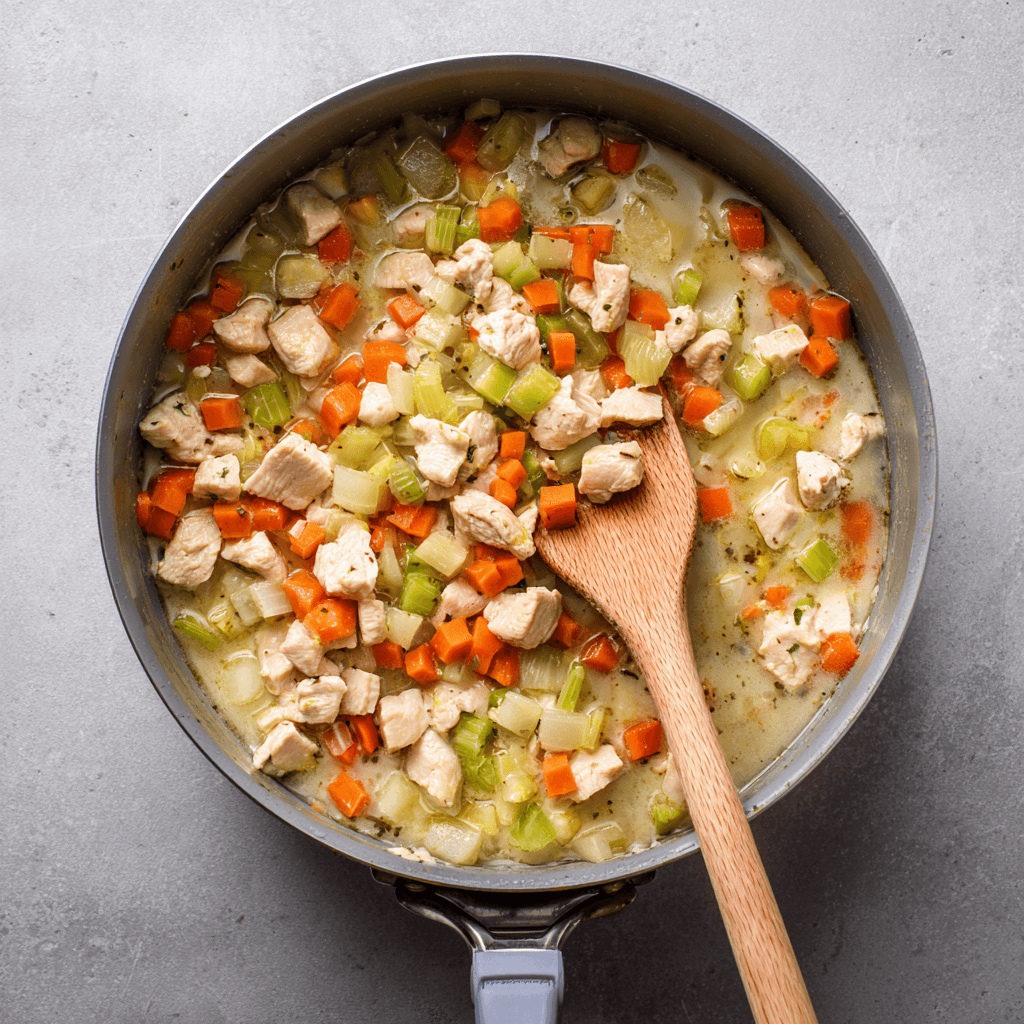 Chicken Pot Pie Soup Recipe: A Cozy Comfort Food Delight!