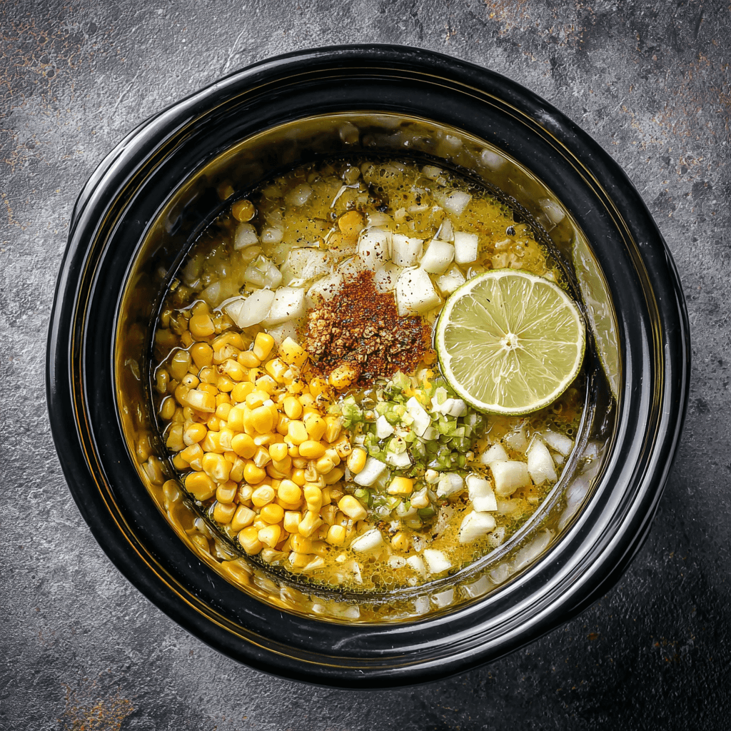 Mexican Street Corn Soup Crockpot: A Flavorful Twist!