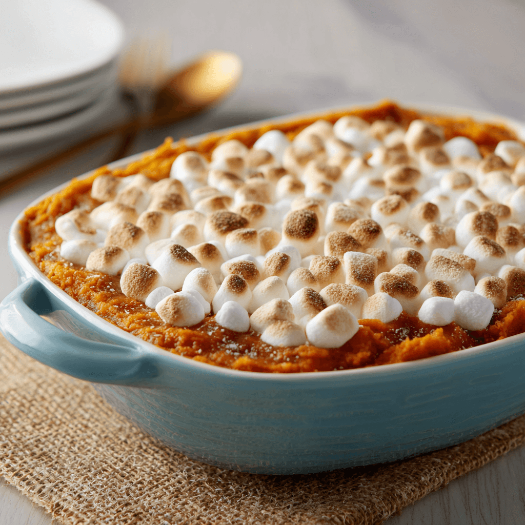 Sweet Potato Casserole with Marshmallows: A Must-Try Delight!